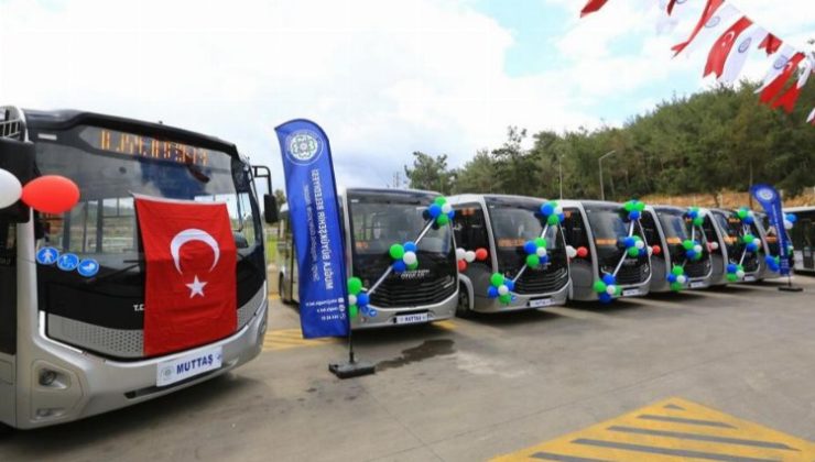 Muğla’nın otobüs filosuna 60 yeni otobüs daha