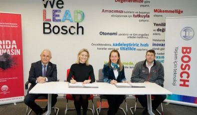 Bosch’tan Bursa’da 50 meslek lisesi öğrencisine TEV bursu
