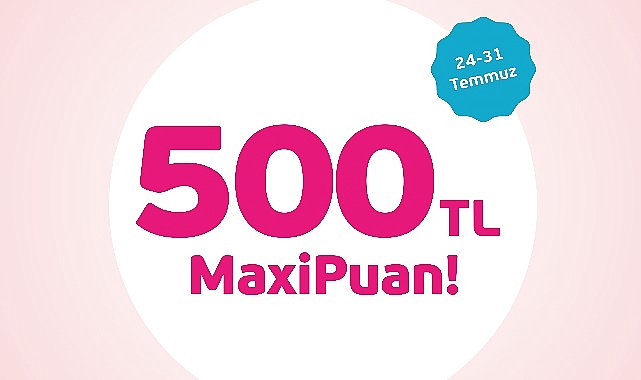 MediaMarkt'la 500 TL MaxiPuan fırsatı