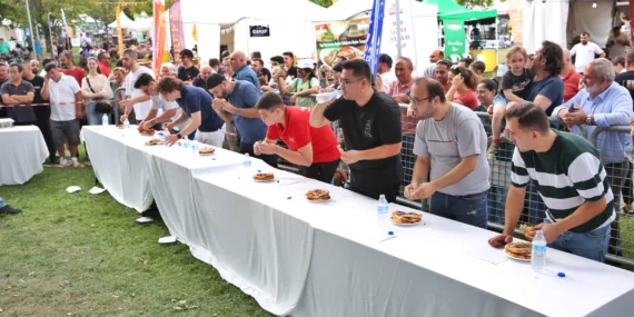 Bursa’da en çok yiyenlerin kazandığı festival