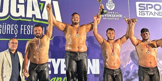 Kemer Belediye pehlivanı Kaya’dan büyük başarı