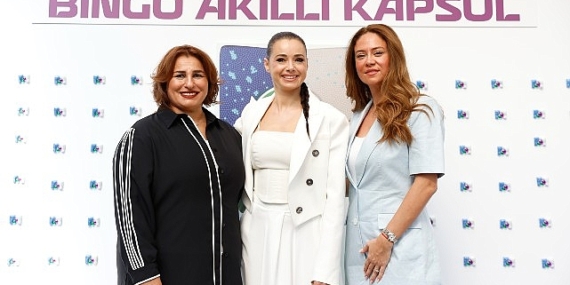 Özgü Namal “Akıl var, Teknoloji var!" diyerek ''Bingo Akıllı Kapsül"ü tanıttı!