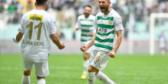 Bursaspor namağlup liderliğini sürdürüyor