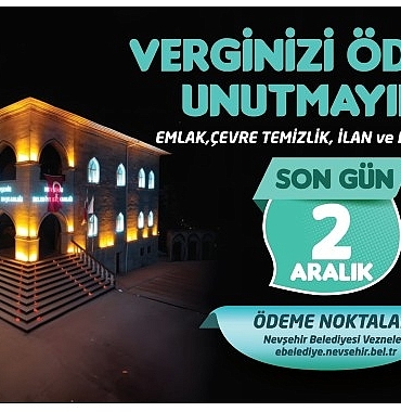 nevsehir-belediyesinden-vergi-odemesi-hatirlatmasi