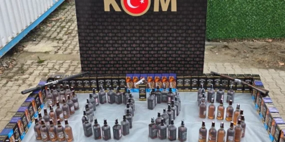 Düzce’de kaçak alkol operasyonu yapıldı