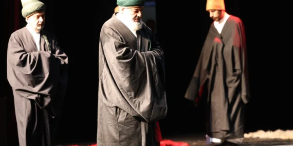 Mevlana aşkı salona sığmadı