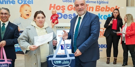 Canik’te Anne Adaylarına Bebek Destek Paketi