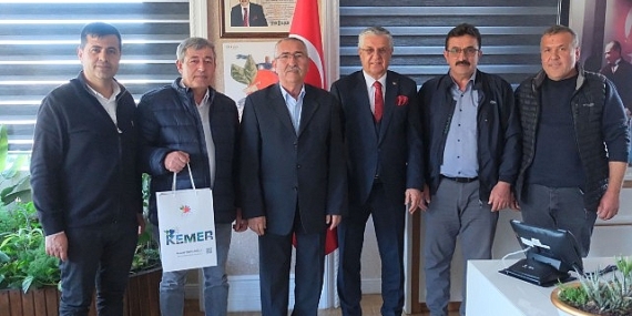 DP Kumluca İlçe Başkanı’ndan Başkan Topaloğlu’na ziyaret