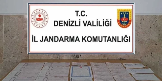 Denizli’de tefecilik operasyonunda 2 şüpheli yakalandı