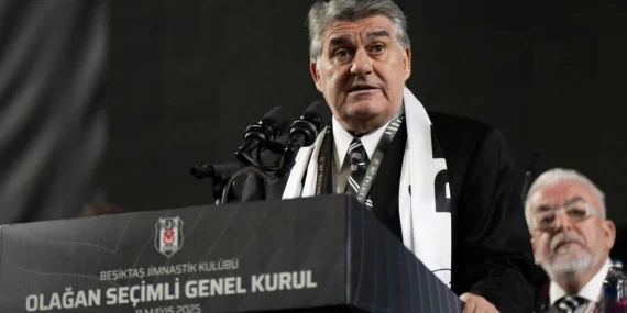 Serdal Adalı, Beşiktaş’ta yeniden başkan seçildi