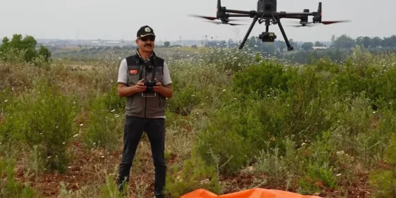 Adana’da ormanlar uçan gözle denetime alındı