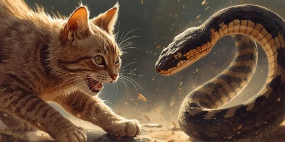 Rüyada Kedinin Yılan Yediğini Görmek Neye İşaret Eder?