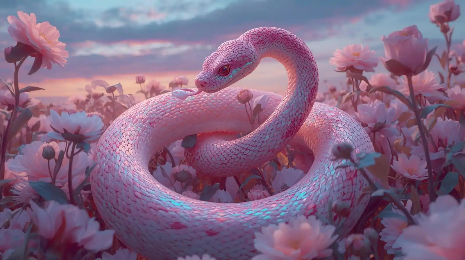 Rüyada Pembe Yılan Görmek