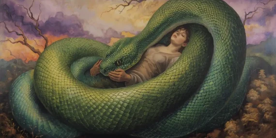 Rüyada yılanın insanı yutması detaylı rüya yorumu