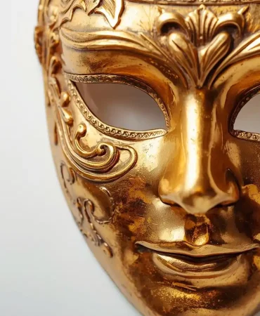 Rüyada altın maske takmak