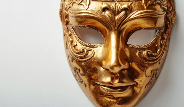 Rüyada altın maske takmak
