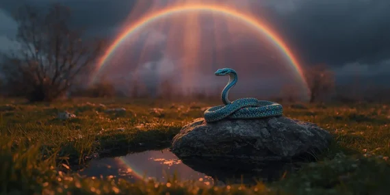 Rüyada Gökkusağı Yanında Yılan Görmek Ne Anlama Gelir ?
