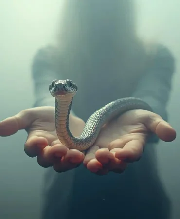 Rüyada yılanın sizinle dost olması