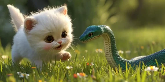 Rüyada Yavru Kedi ve Yılan Görmek Rüya Tabiri