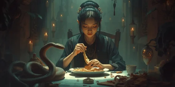 Rüyada Yılan Yemek  Ne Anlama Gelir ?