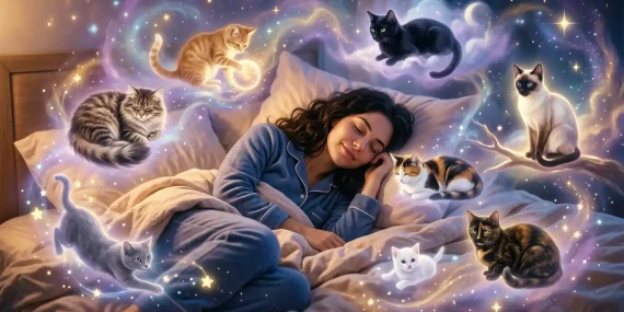 Rüyada Sekiz Kedi Görmek Ne Anlama Gelir?