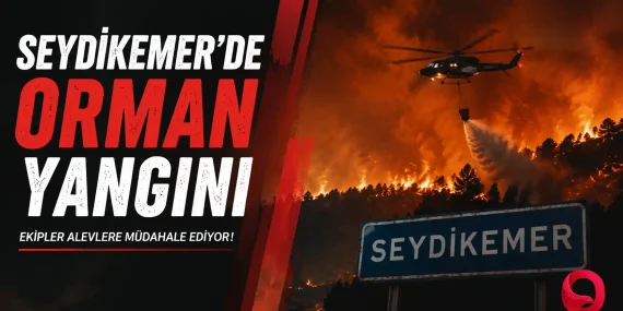 Seydikemer’de Orman Yangını: 835 Personel ve 23 Hava Aracıyla Müdahale Sürüyor