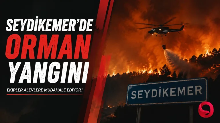 Seydikemer’de Orman Yangını: 835 Personel ve 23 Hava Aracıyla Müdahale Sürüyor